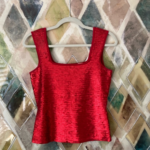 IRKA Sequin Tank - Picture 1 of 3